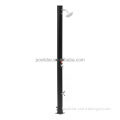 Portable Solar Heated Outdoor Shower: 20L Two-Section Design with Faucet and Shower Head for Poolside, Pool Spa, Beach, and Camping